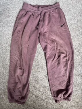 Nike Mauve/Pink Drawstring Joggers